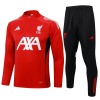 Liverpool Quarter Zip Träningströja-set 2024-25 Röd Liverpool Quarter Zip Träningströja-set 2024-25 Röd